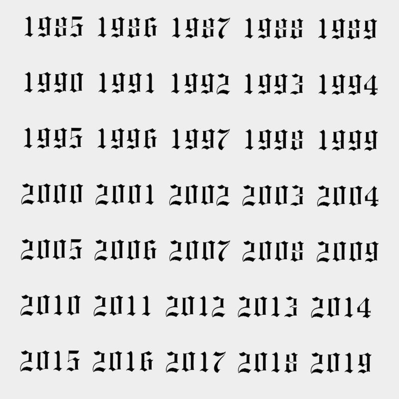 NUMBERS.